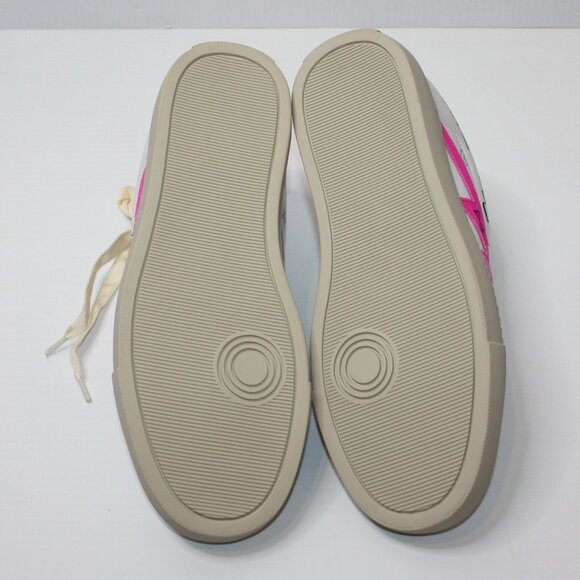 Zadig & Voltaire Charms Print Logo Leather & Suede Sneakers EU 40 / US 10 NEW - Picture 11 of 11